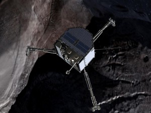 Philae landar på komet 2